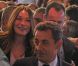 Nicolas Sarkozy et Carla Bruni Sarkozy lors du meeting de Villepinte le 11 mars 2012