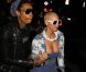 Amber Rose et son fiancé Wiz Khalifa sortent d'un concert des Guns N' Roses à Los Angeles le 12 mars 2012