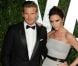 David et Victoria Beckham à Los Angeles lors de l'after-party des Oscars organisée par Vanity Fair. Los Angeles, le 26 février 2012. 