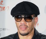 JoeyStarr à Paris pour l\'avant-première du film <em>L\'Amour Dure Trois Ans</em>, le 7 janvier 2012.<br />