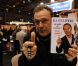 Julien Lepers au Salon du Livre à Paris le 18 mars 2012