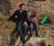 Jean-Paul Rouve et son petit double, sur la musique de Mistral gagnant