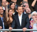 Dany Boon fête le succès des Ch'tis avec l'équipe du film
