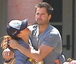 David Charvet et Brooke Burke : Tendresse et complicité sous un soleil de plomb
