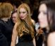 Lindsay Lohan lors du traditionnel dîner des correspondants de la Maison Blanche le 28 avril 2012 à Washington DC