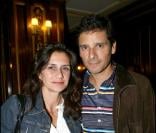 Pascal Elbé et sa femme Béatrice