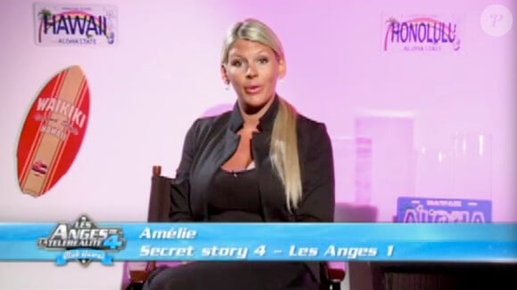 Amélie dans Les Anges de la télé-réalité 4 le lundi 7 mai 2012 sur NRJ 12
