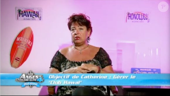 Catherine dans Les Anges de la télé-réalité 4 le lundi 7 mai 2012 sur NRJ 12