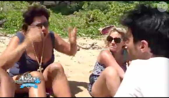Catherine se clashe à nouveau avec Bruno dans Les Anges de la télé-réalité 4 le lundi 7 mai 2012 sur NRJ 12