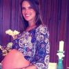 Photo personnelle d'Alessandra Ambrosio lors de la baby shower, le 6 mai 2012, de son futur garçon, postée sur sa page Facebook