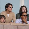 Tom Cruise en compagnie de sa fille Isabella et de son fils Connor, en juillet 2009 à Los Angeles