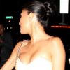 Nicole Scherzinger quitte le restaurant Scarpetta après avoir dîné avec quelques amis à Beverly Hills le 7 mai 2012