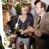 Le prince Albert de Monaco et Charlene Wittstock au Salon international du vin Vinexpo en juin 2009, à Bordeaux.