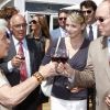 Le prince Albert de Monaco et Charlene Wittstock au Salon international du vin Vinexpo en juin 2009, à Bordeaux.