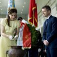 Le prince Frederik et la princesse Mary de Danemark ont entamé leur visite officielle en Corée du Sud le 10 mai 2012.