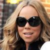 Mariah Carey et Nick Cannon quittent leur appartement à New York le 11 mai 2012