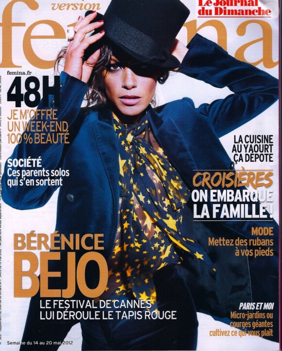 Bérénice Bejo en couverture de Version Femina