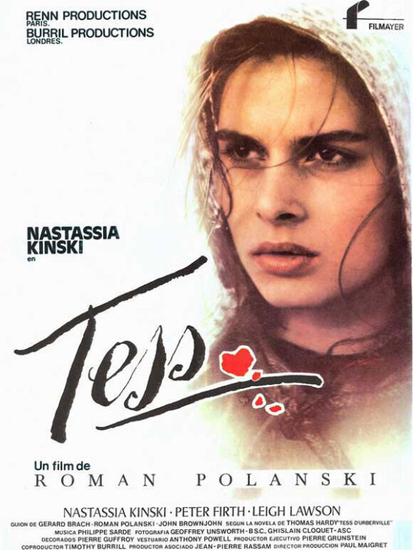L'affiche du film Tess de Roman Polanski avec Nastassja Kinski