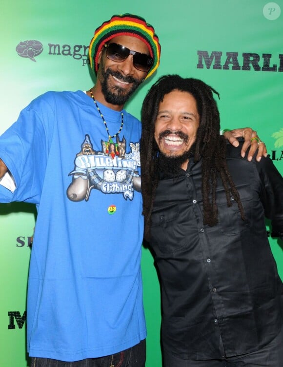 Rohan Marley et Snoop Dogg en avril 2012