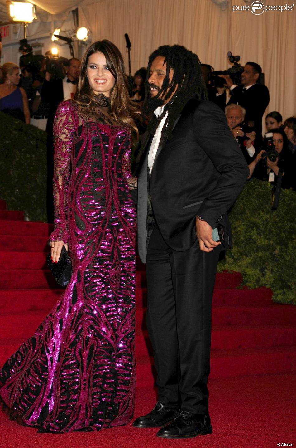 Rohan Marley et Isabeli Fontana le 7 mai 2012 à New York Purepeople