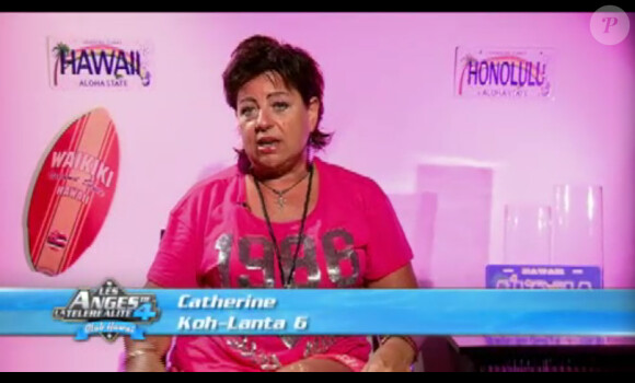 Catherine dans Les Anges de la télé-réalité 4 sur NRJ 12 le mardi 15 mai 2012