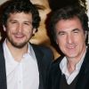 Guillaume Canet et François Cluzet en février 2008 à Paris.