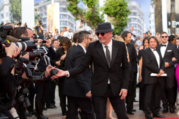 Présentation du film De rouille et d'os au festival de Cannes le 17 mai 2012 avec Jacques Audiard
