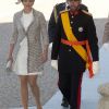 Le grand-duc héritier Guillaume de Luxembourg et sa fiancée la comtesse Stéphanie de Lannoy.
La princesse Estelle de Suède, fille de la princesse Victoria et du prince Daniel, a reçu le baptême le 22 mai 2012, à la veille de ses 3 mois, en la chapelle royale du palais Drottningholm, à Stockholm.