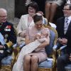 Le baptême de la princesse Estelle de Suède, née le 23 février 2012 du mariage de la princesse Victoria et du prince Daniel, a eu lieu le 22 mai dans la chapelle royale du palais Drottningholm, à Stockholm.