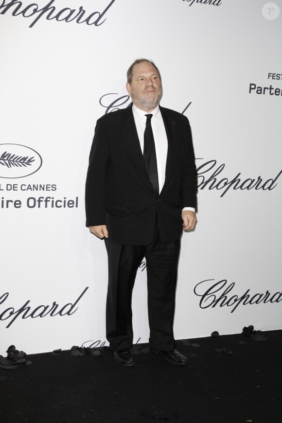Harvey Weinstein à la Chopard Mystery Party au Festival de Cannes, le 21 mai 2012.
