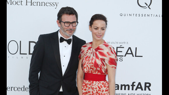 Cannes 2012 - amfAR : Bérénice Bejo et Michel Hazanavicius, charmants amoureux