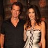 Cindy Crawford et son mari à Miami le 24 mai 2012.