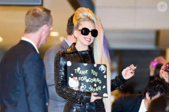 Lady Gaga à Tokyo, en mai 2012.