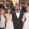 Catherine Arditi, Audrey Tautou, Gilles Lellouche et Anaïs Demoustier lors de la montée des marches pour la cérémonie de clôture du Festival de Cannes le 27 mai 2012