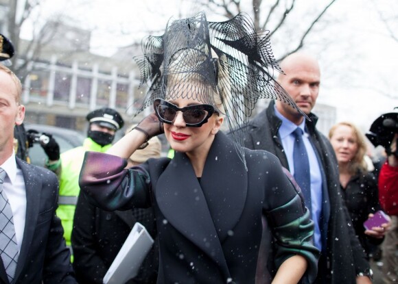 Lady Gaga à Cambridge le 29 février 2012