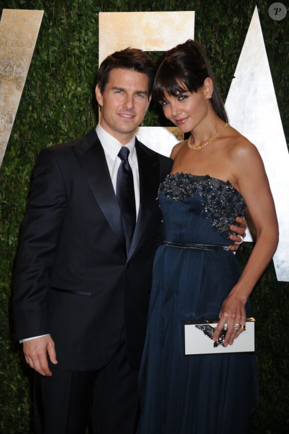 Tom Cruise et Katie Holmes à Los Angeles, le 26 février 2012.