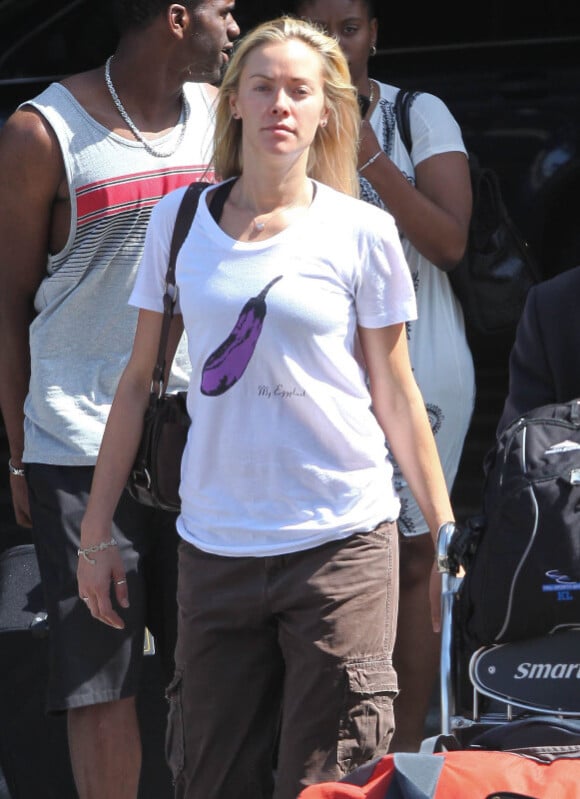 Kristanna Loken à l'aéroport de Los Angeles, le 31 mai 2012.