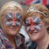 Ambiance euphorique à Londres, à l'occasion de la grande parade organisée pour le jubilé de diamant de la reine Elizabeth II, le 3 juin 2012.
