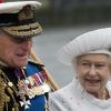 Elizabeth II et le prince Philip à Londres, le 3 mai 2012.