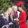 Kate, la duchesse de Cambridge, à Londres, à l'occasion de la grande parade organisée pour le jubilé de diamant de la reine Elizabeth II, le 3 juin 2012.
