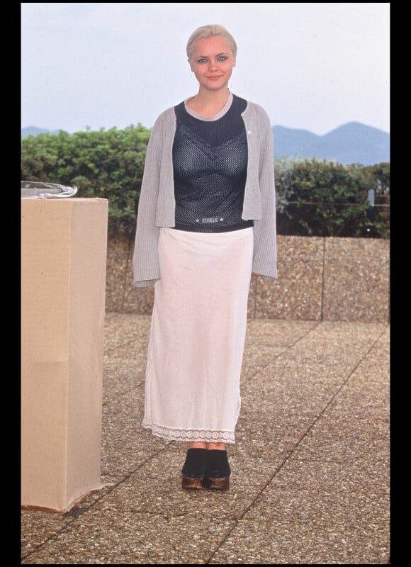 Christina Ricci en 1997 à Cannes.