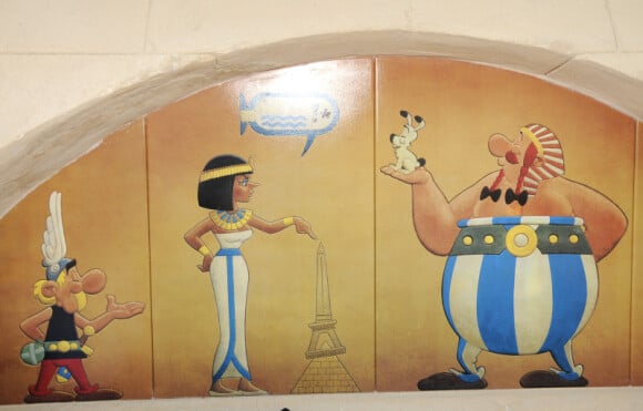 Inauguration du nouvel univers égyptien du Parc Astérix ainsi que de sa dernière attraction pharaonique Oziris le samedi 2 juin 2012 au Parc Astérix