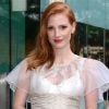 Jessica Chastain, irrésistible dans sa robe Prabal Gurung et ses chaussures Nicholas Kirkwood, assistait aux CFDA Awards 2012 au Alice Tully Hall, Lincoln Center. New York, le 4 juin 2012.