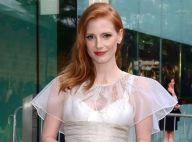 Jessica Chastain, présentatrice de charme pour le sacre des jumelles Olsen