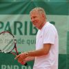 Patrick Poivre d'Arvor le 5 juin 2012 lors du Trophée des Personnalités disputé au Petit Jean-Bouin à quelques pas de Roland-Garros