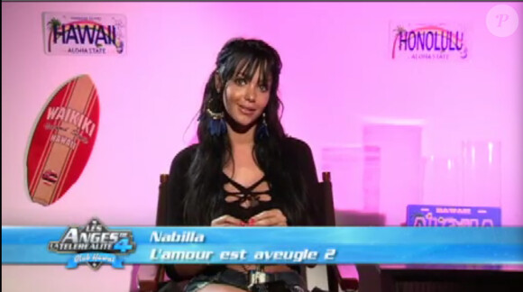 Nabilla dans Les Anges de la télé-réalité 4 le mercredi 6 juin 2012