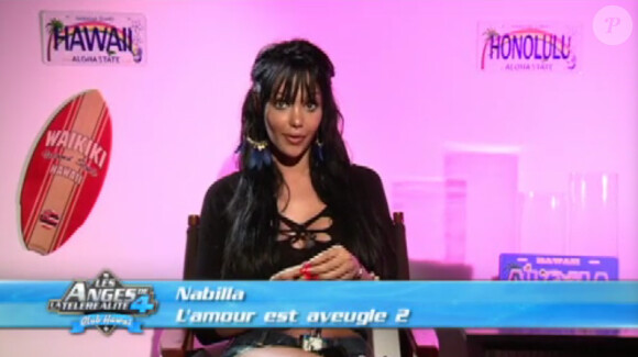 Nabilla dans Les Anges de la télé-réalité 4 le mercredi 6 juin 2012