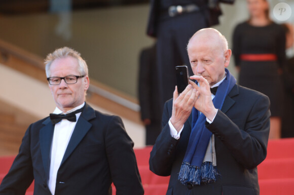 Thierry Frémaux et Gilles Jacob au Festival de Cannes en mai 2012.