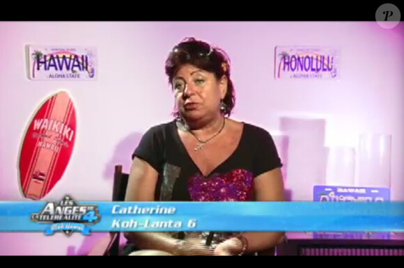 Catherine dans Les Anges de la télé-réalité 4 le jeudi 7 juin 2012 sur NRJ 12