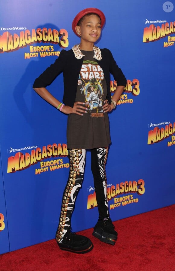 Willow Smith lors de la première du film Madagascar 3 à New York le 7 juin 2012